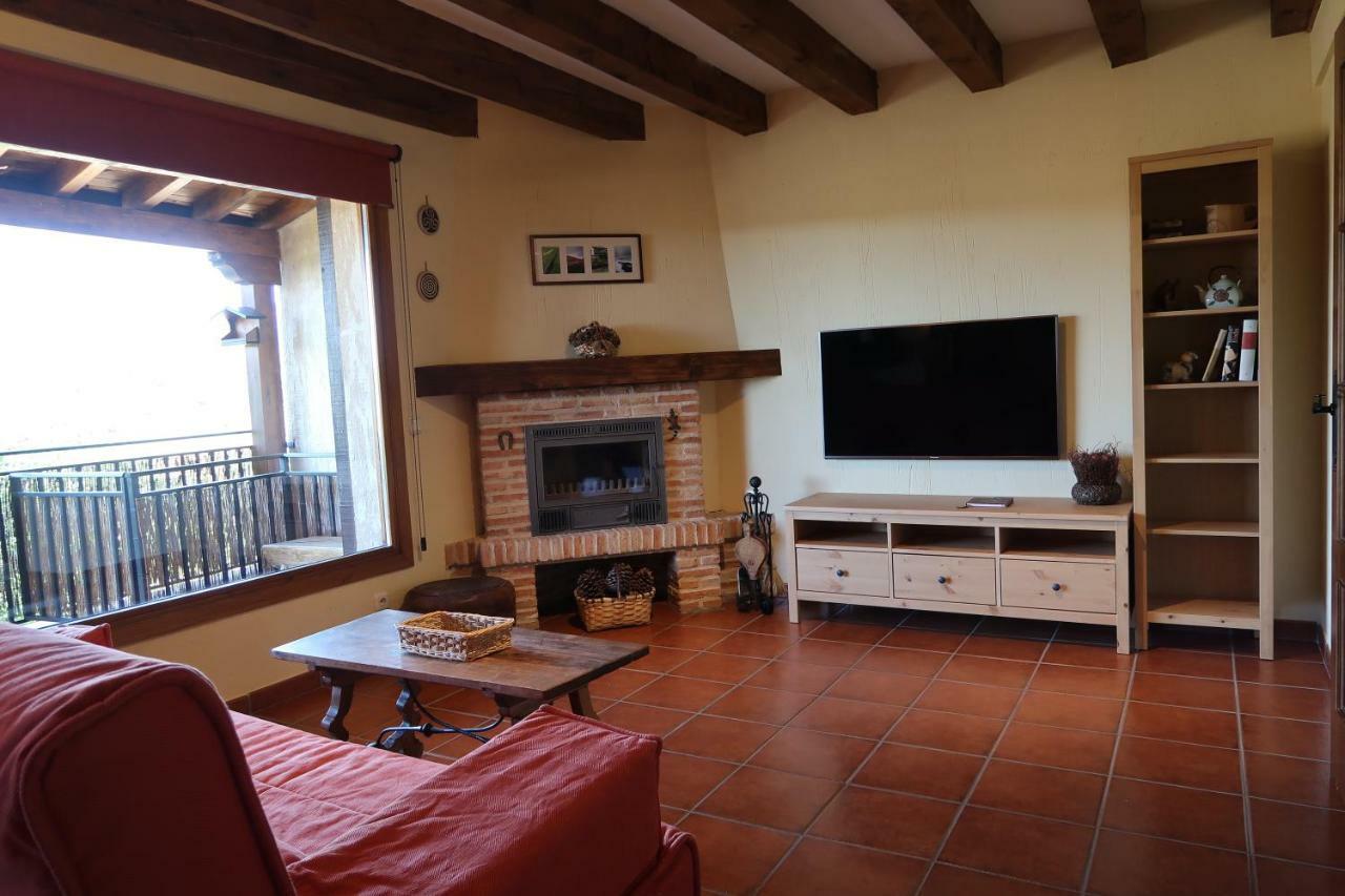 La Casa Emboscada Villa Horcajo de la Sierra Dış mekan fotoğraf